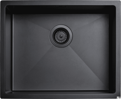 Diskho 5040 Кухонная мойка Steel Matte Black PVD