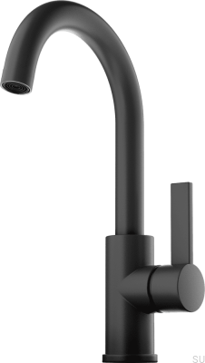 Смеситель для умывальника ARM078 Матовый Черный Латунь