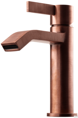 ARM071 смеситель для умывальника, матовая медь, неокрашенный