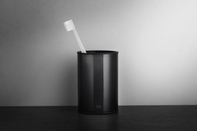 Чашка для зубной щетки 7174 Черное PVD-покрытие