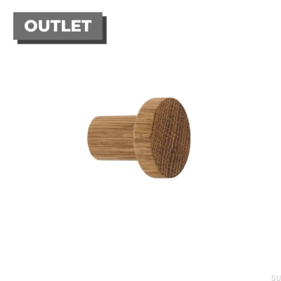 Настенная вешалка Simple Wooden Oak - бесцветное полуматовое масло