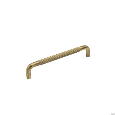 Удлиненная мебельная ручка Helix 160 Antique Bronze