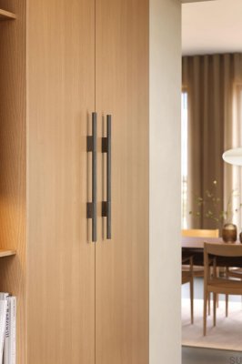 Magnum 288 Деревянная Дубовая Коричневый Удлиненная Мебельная Ручка