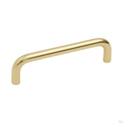 Удлиненная мебельная ручка Bolmen 96 Natural Brass, Polished, Lacquered