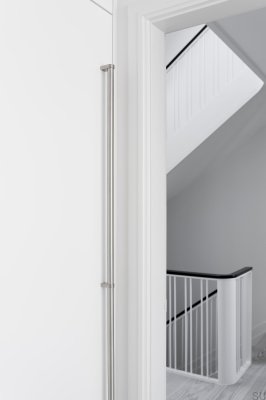 Длинная мебельная ручка Big Cut-To-Size 2X 640 Сталь Серебро