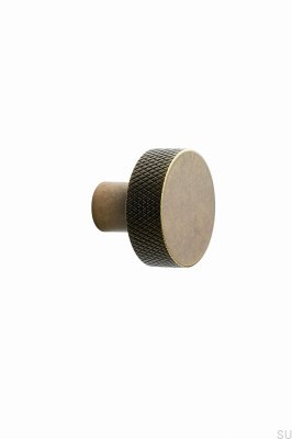 Металлическая мебельная ручка Simon 35, антикварное золото