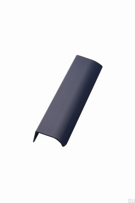 Ручка для мебели Edge Straight 200 из алюминия синего цвета