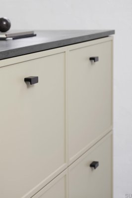 Мебельная ручка Elan 32 матовая черная матовая