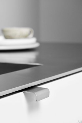 Мебельная ручка Artisan 20 Edge, алюминий, серебро