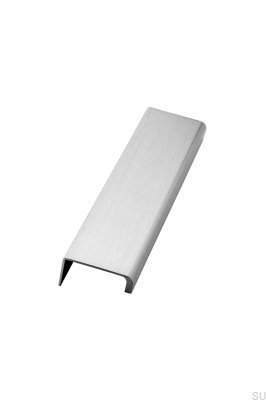 Ручка мебельная кромочная Artisan 160 Алюминий Серебристый