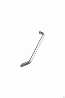 Ручка мебельная продолговатая Space 192 Aluminium Silver