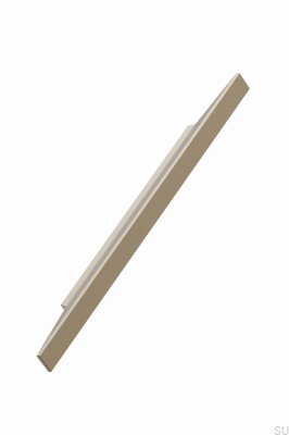 Продолговатая мебельная ручка Facet 160 Алюминий Золотой Матовый