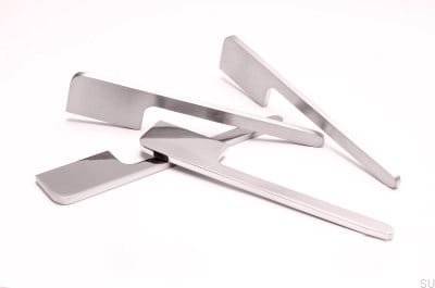 Мебельная ручка Soft Cut 200 Серебро, Сталь, Матовая