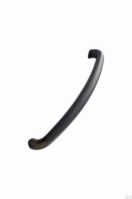 Ручка мебельная продолговатая Bull 160, металл, античная бронза