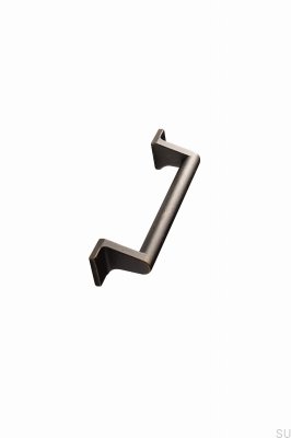 Ручка мебельная продолговатая Ship 128, металл, античная бронза