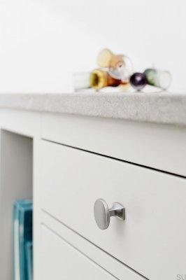 Мебельная ручка Classic 34 Metal Silver