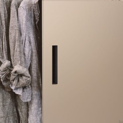 Встраиваемая мебельная ручка Cubic Black