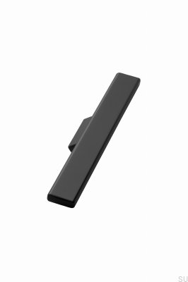 Ручка мебельная продолговатая Hammer 32, металл, черный матовый