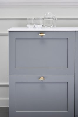 T-Bar Manor T 54 металлическая золотая мебельная ручка