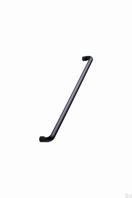 Carve 320 Металлическая Антрацитовая Матовая Удлиненная Мебельная Ручка