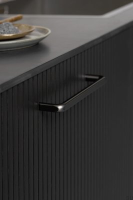 Продолговатая мебельная ручка Unify 320 Gun-Metal