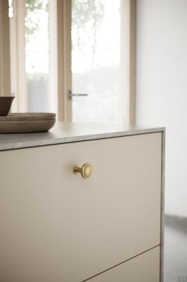 Chateau 30 металлическая ручка для мебели, матовое золото