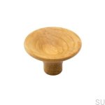 Zdjęcie produktowe gałki meblowej Trumpet 38 drewnianej dębowej