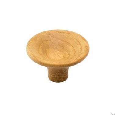 Ручка мебельная Труба 38 Деревянная, дуб