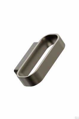 Ручка мебельная продолговатая Race 32, Дуб и золото