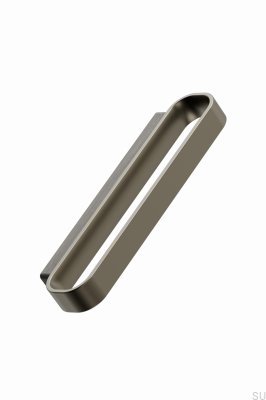 Ручка мебельная продолговатая Race 96, Дуб и золото