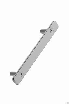 Инструмент 128 Металлическая серебристая удлиненная мебельная ручка