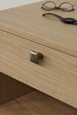 Ручка для мебели Flow 16, металл, матовое золото