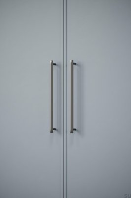 Flow 320 Gun-Metal продолговатая мебельная ручка