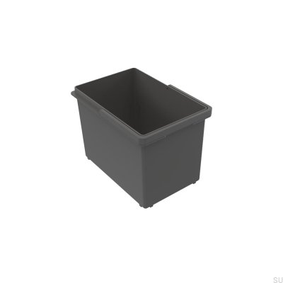 Контейнер для мусора Future Dark Grey 8л