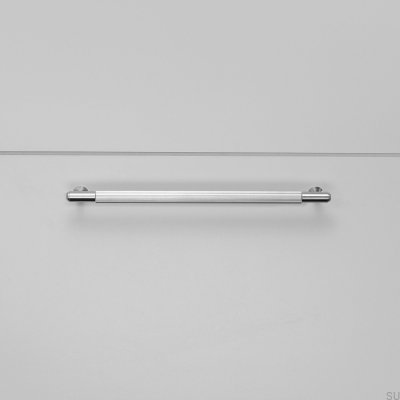 Ручка для мебели Linear 225, серебристая, удлиненная