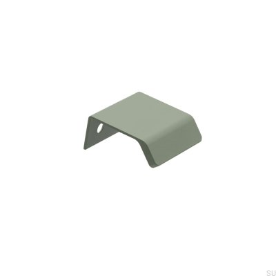 Ручка мебельная кромочная Side 40 Aluminium Green