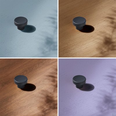 Ручка мебельная металлическая Circular 33 Deep Blue