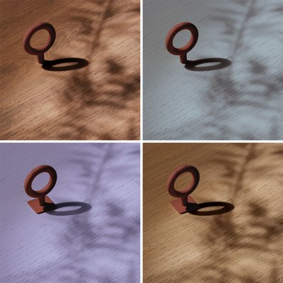 Ключ 32 Металлическая мебельная ручка красновато-коричневого цвета