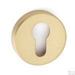 Szyld Nyckelskylt R-E Mosiężny szczotkowany