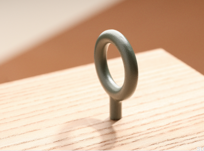 Мебельная ручка Key 32 Metal Ash Green