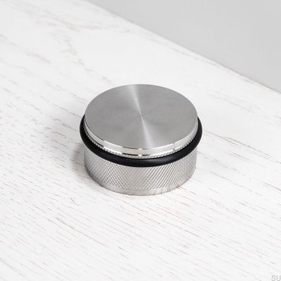 Дверной упор Cross Steel Silver