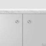 Zdjecie galki Linear stalowej frontalnie