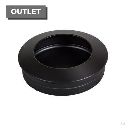 Встраиваемая мебельная ручка Tap 60 Черный металл