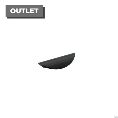 Archive 64 Black Beech продолговатая мебельная ручка