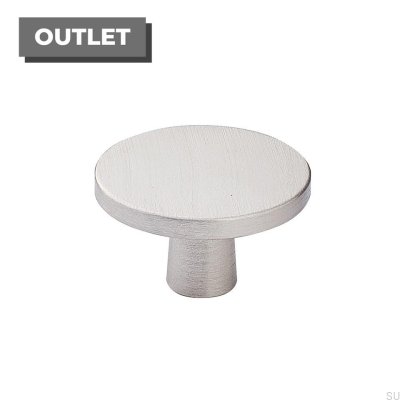 Ручка для мебели Plato Silver Brushed