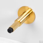 Zdjecie stopera do drzwi naściennego mosieznego