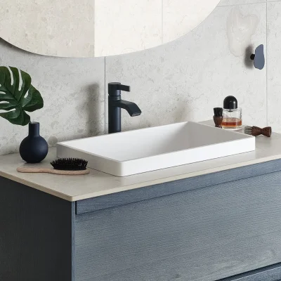 Смеситель для умывальника ARM071 Deep Blue Brass