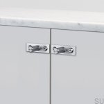 Zdjecie  galki meblowej Linear Plate Stalowej