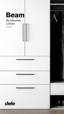 Ручка для мебели Beam 320 Metal Matt Black