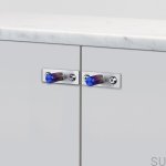 Zdjecie galki Linear Plate stalowej palonej